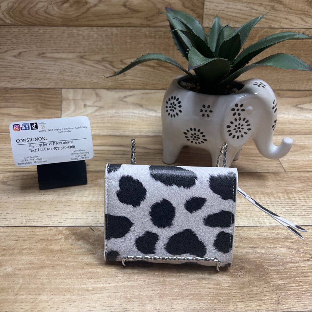 ANIMAL PRINTED SMALL TRIFOLD WALLET