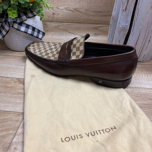 DAMIER SAUVAGE CALF HAIR LOAFER