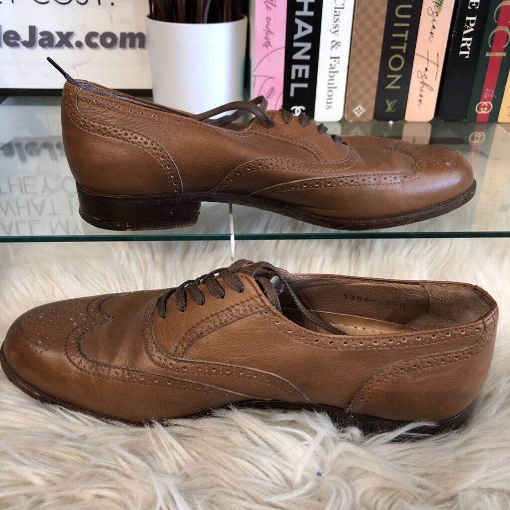 7.5 LEATHER LACE UP SHOE