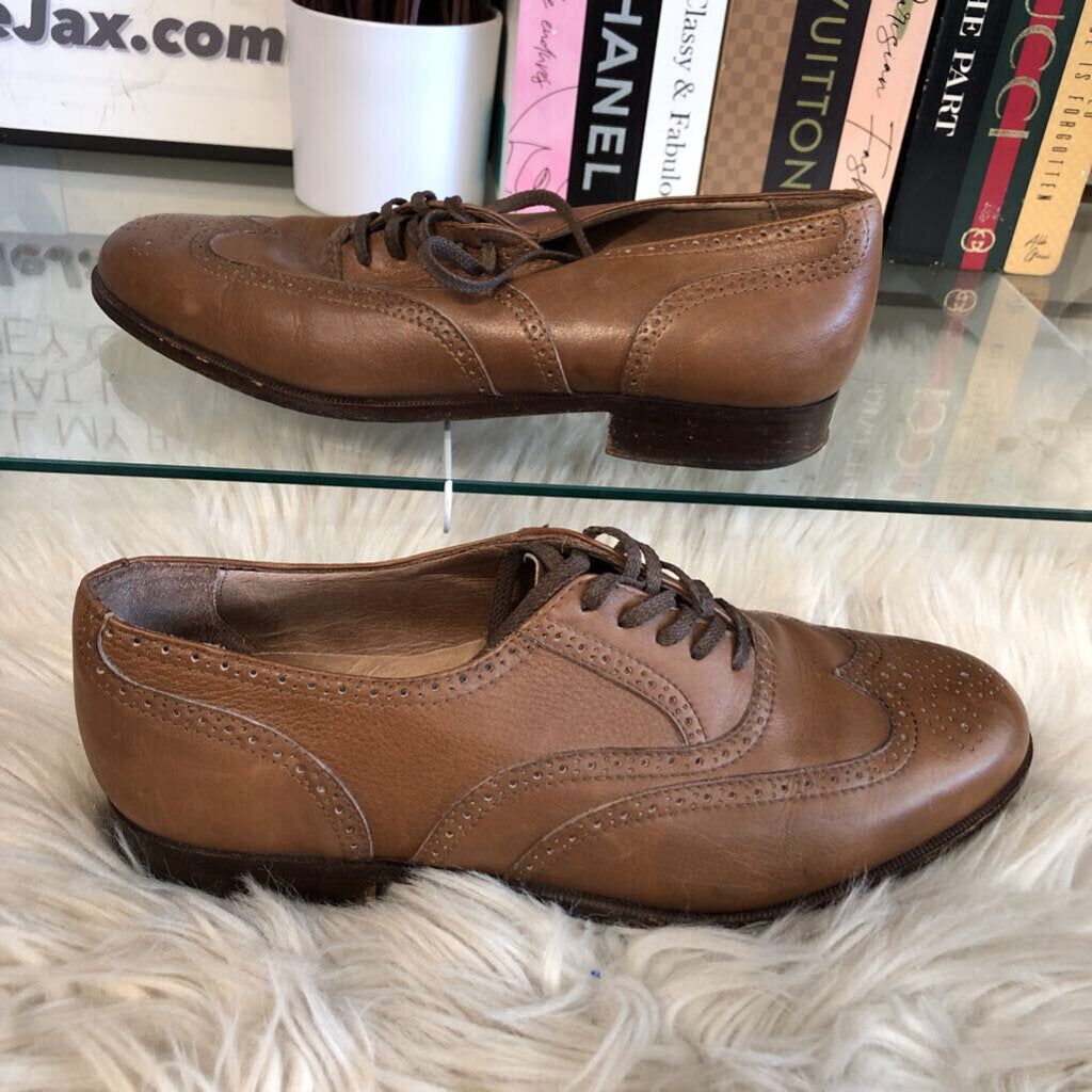 7.5 LEATHER LACE UP SHOE