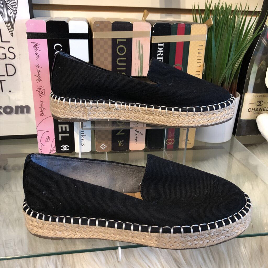 7.5 CARA BLACK ESPADRILLE