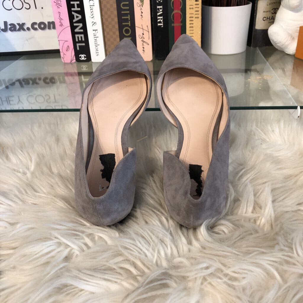 9.5 SUEDE POINTED TOE FLAT