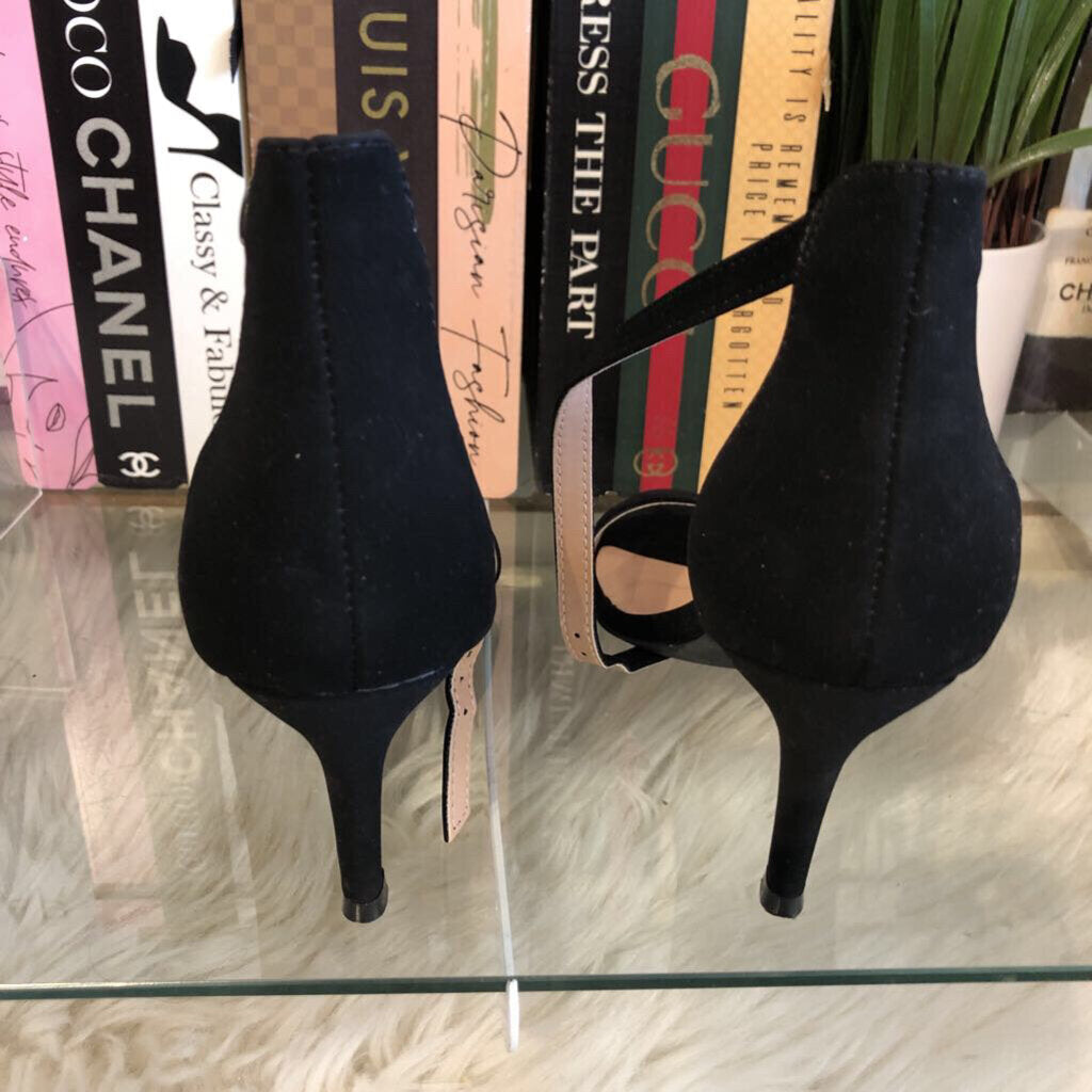 6 PEEPTOE ANKLE STRAP HEEL