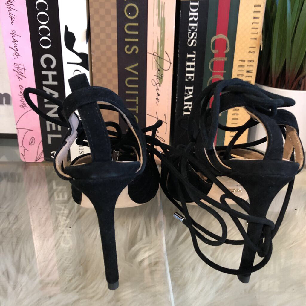 5.5 SUEDE STRAPPY HEEL