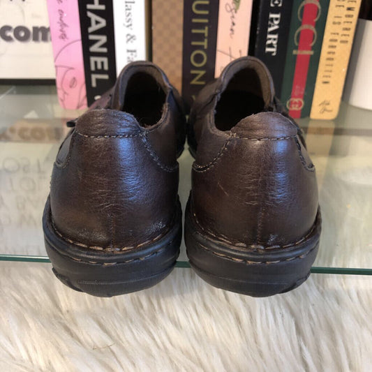 7M LEATHER SLIP ON SHOE