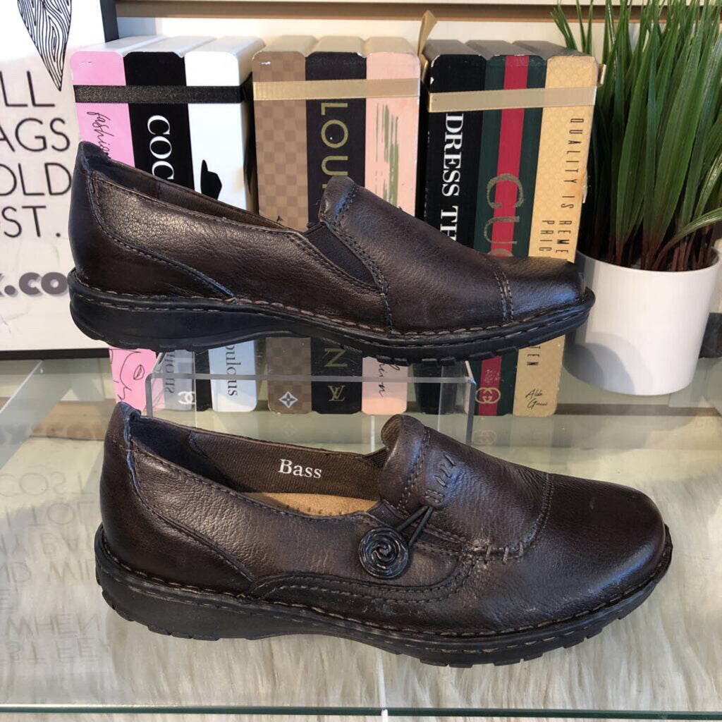 7M LEATHER SLIP ON SHOE