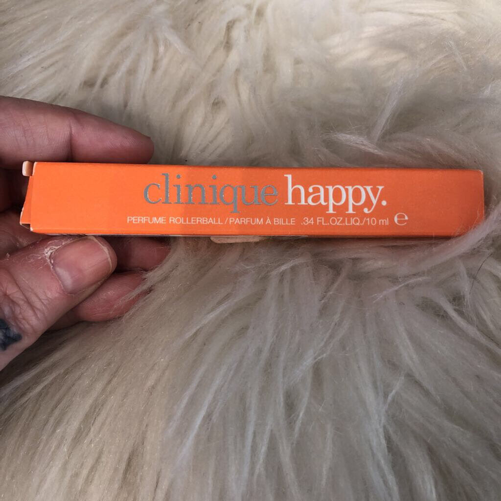 .34 FL OZ ROLLERBALL CLINIQUE BE HAPPY NIB