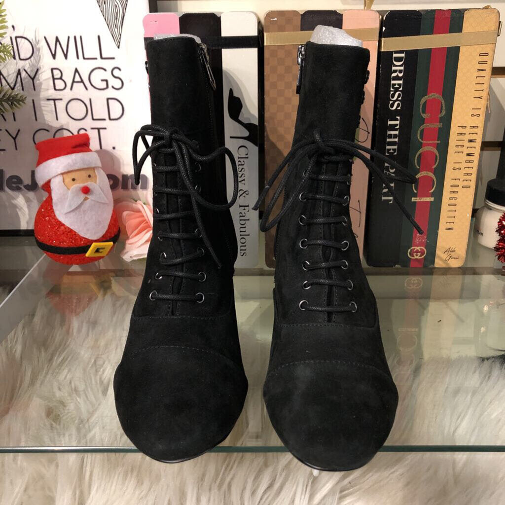 BOTKIER BLACK SUEDE LACEUP BOOT