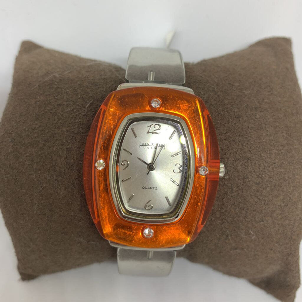 JOAN RIVER CLEAR INTERCHANGEABLE WATCH